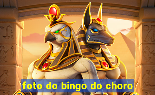 foto do bingo do choro